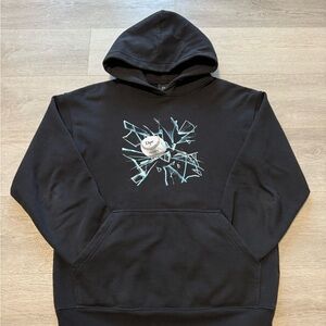 Dime Black Hoodie Baseball